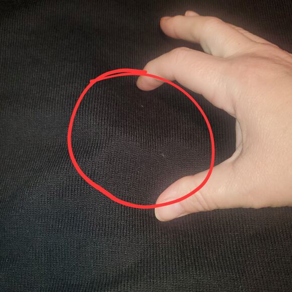 Eddie Bauer Size L Black Cotton Wool Long Sleeve V-Neck Pullover Casual Preppy - Picture 3 of 8